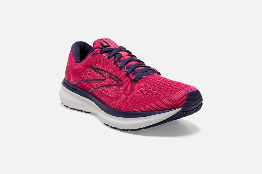 Brooks Glycerin 19 Road Running Shoes Womens - Red/Black - MTVXY-7326